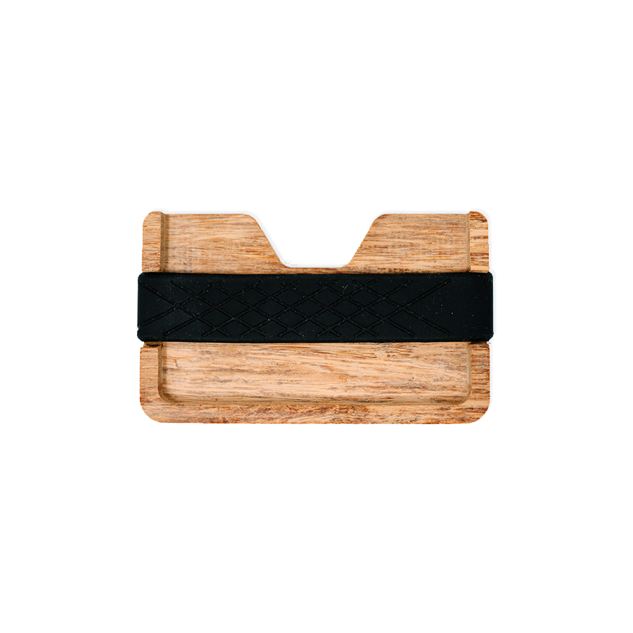 Kreditkartenhalter aus Holz